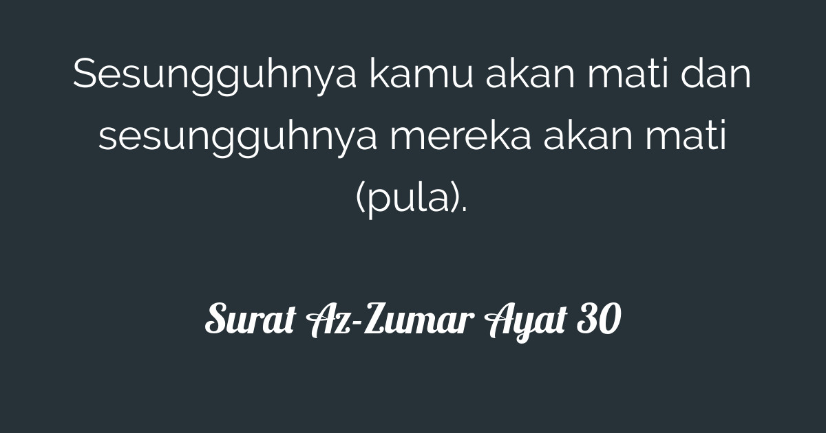 Surat Az Zumar Ayat Tafsirq