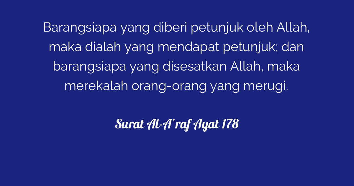 Surat Al Baqarah Ayat 178 Bahasa Melayu