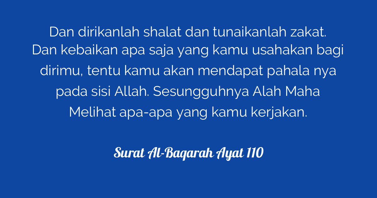 Surat Al-Baqarah Ayat 110  Tafsirq.com