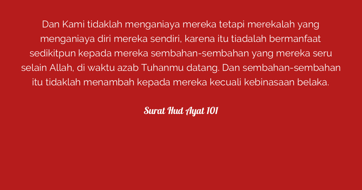 Surat Hud Ayat 101  Tafsirq.com