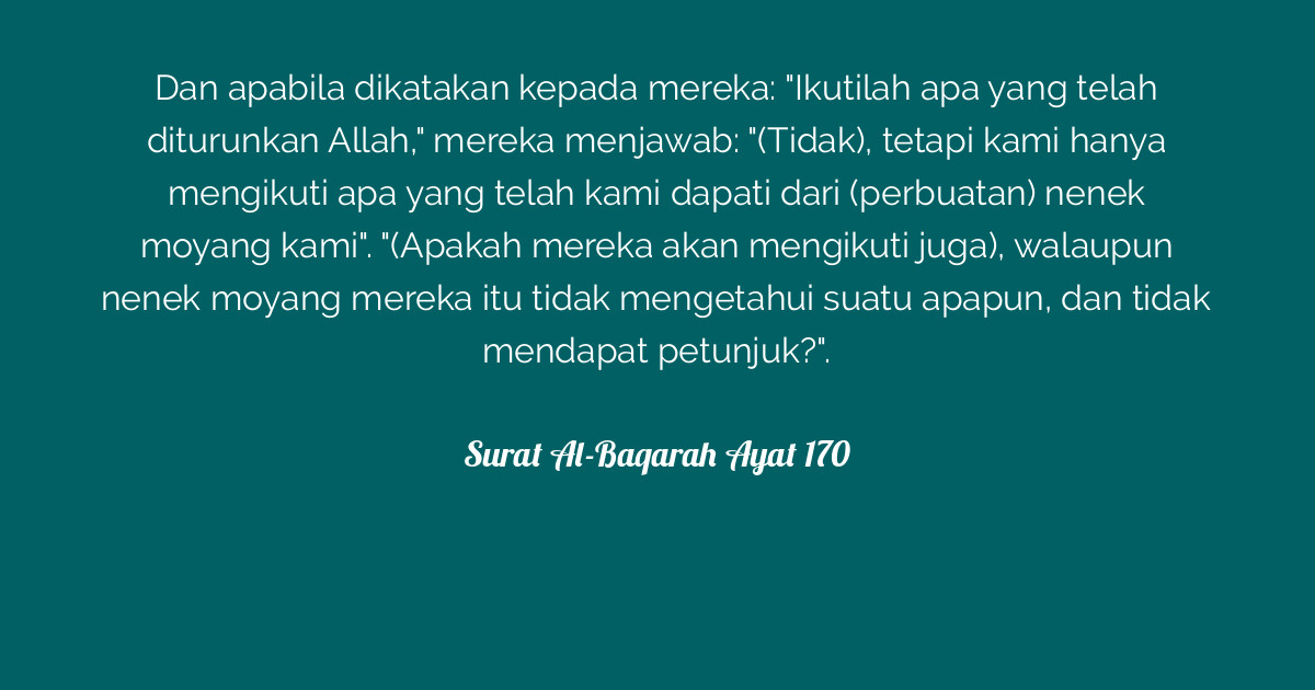 Download 65+ Contoh Surat Al Baqarah Tentang Nenek Moyang Terbaik Gratis