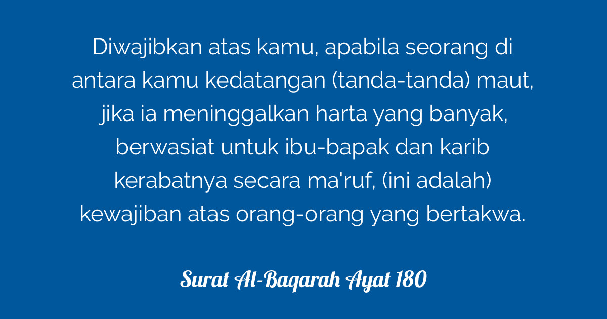 Surat Al Baqarah Ayat 178 Bahasa Melayu