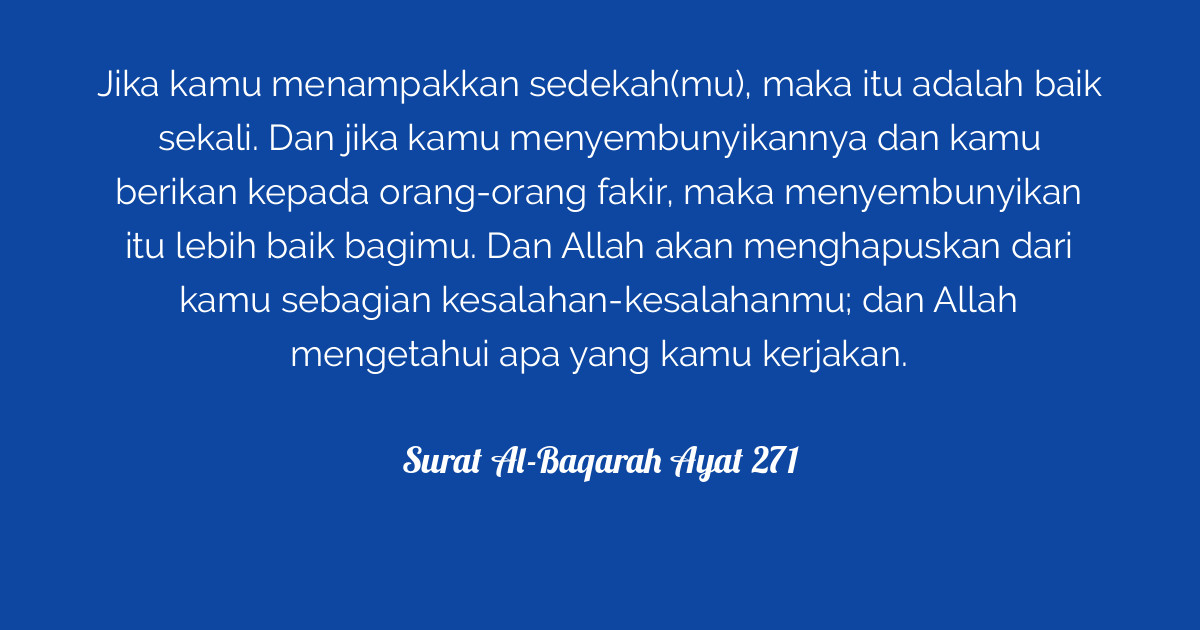 Download 71+ Contoh Surat Surat Al Baqarah Yang Menjelaskan Tentang Sedekah Terbaik Gratis