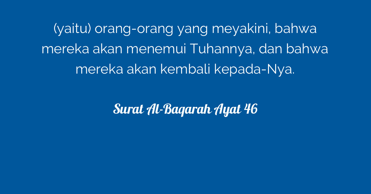 Surat Al-Baqarah Ayat 46 | Tafsirq.com