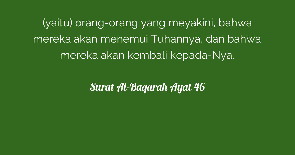 Surat Al-Baqarah Ayat 46 | Tafsirq.com