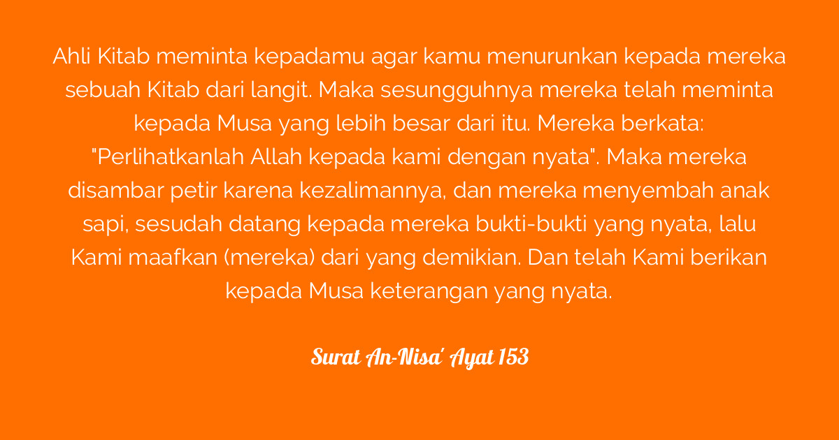 Isi Kandungan Surat An Nisa Ayat 135