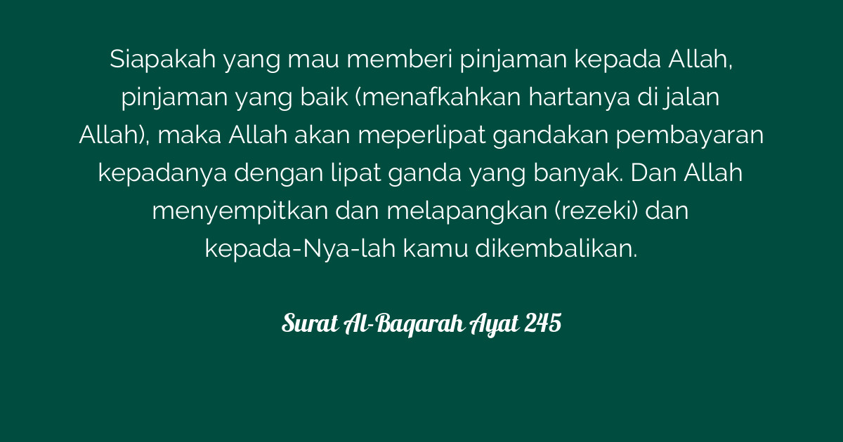 Surat Al-Baqarah Ayat 245 | Tafsirq.com